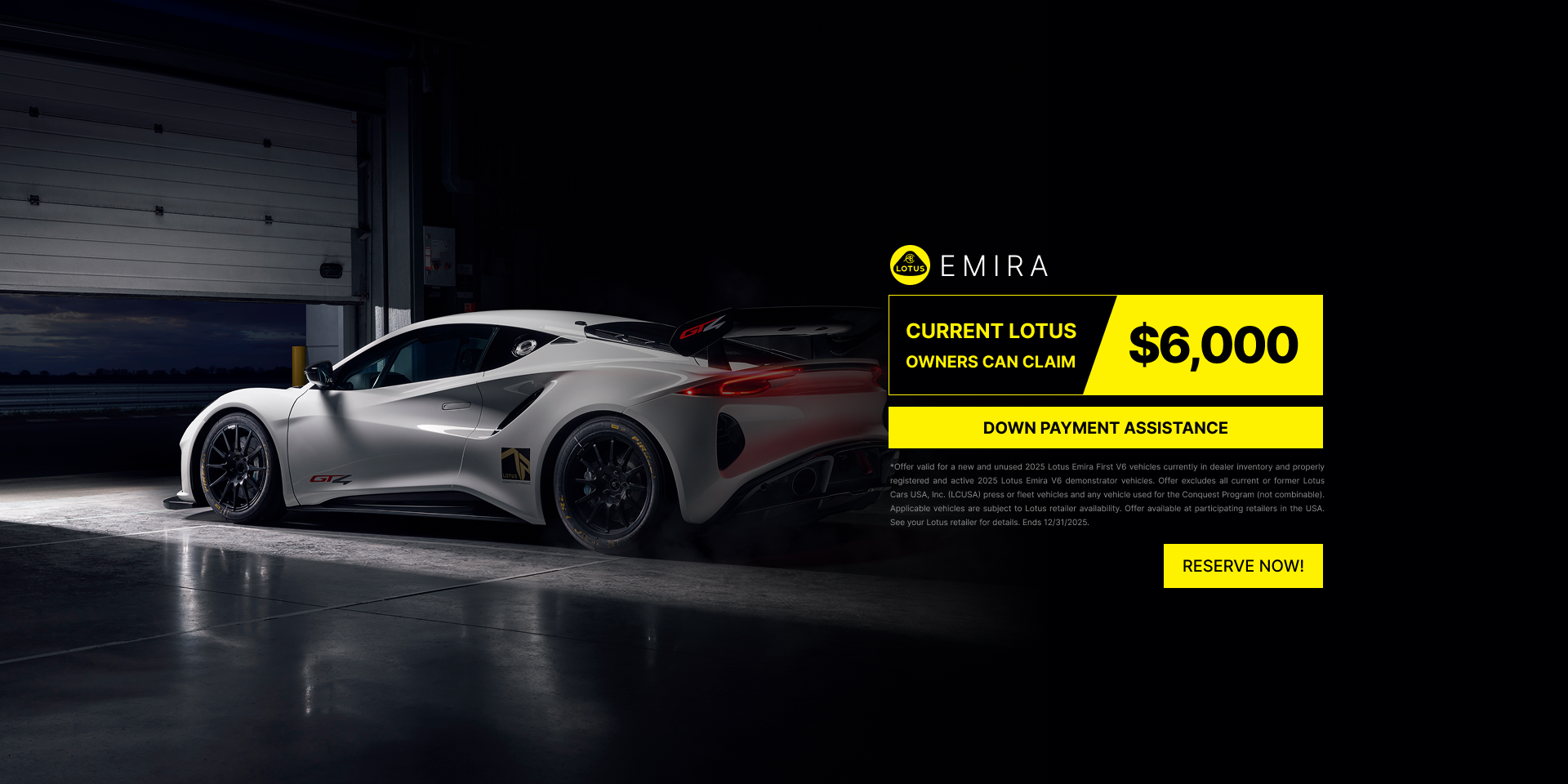 CURRENT LOTUS OWNERS CAN CLAIM at Victory Lotus in New Brunswick NJ